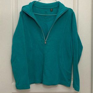 Tommy Bahama | Teal / Blue Quarter Zip Sweater / Pullover | Size Medium.